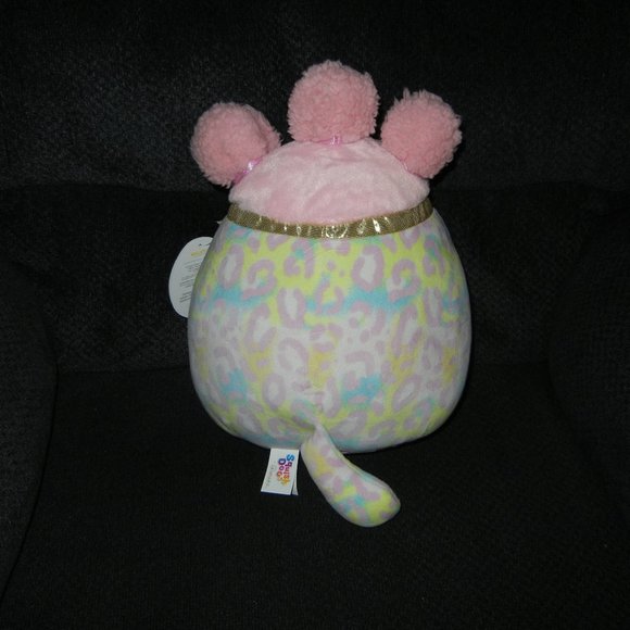 "Beebz the tie-dye cheetah Squish-Doos 10" NWT Squishmallows - Picture 4 of 4